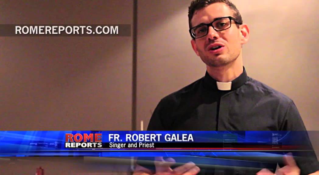 Rob Galea: succesful young singer and... parish priest