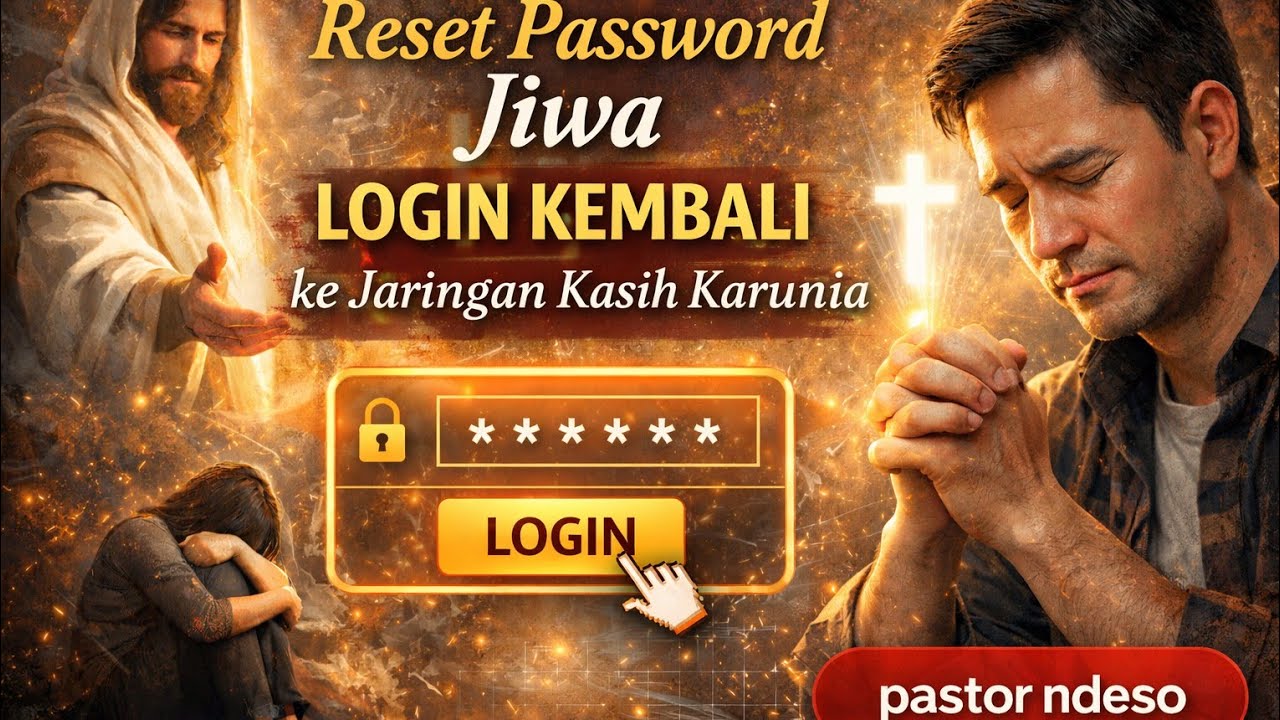 Reset Password Jiwa Login Kembali ke Jaringan Kasih Karunia | Pastor Ndeso