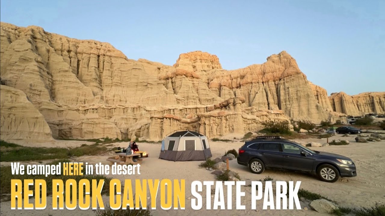 Hiking Desert View Nature Trail | Ricardo Campground #33 & White House Cliffs (Red Rock Canyon CA)