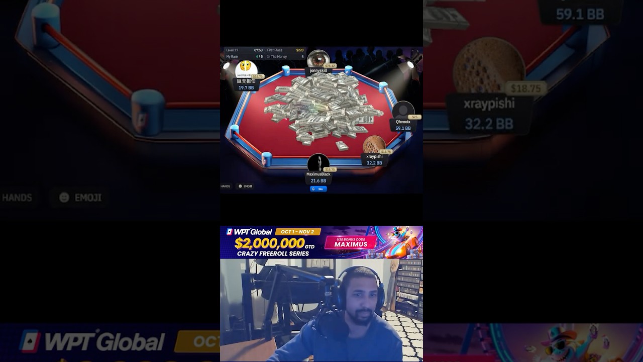 Final table, we get it in good. Can we win!?! 