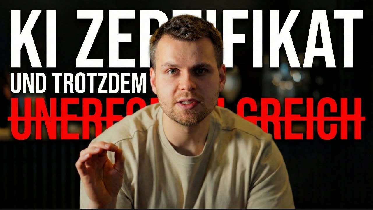 Mythos KI-Experte. Kassischer FEHLER als Techniker, Ingenieur & Betriebswirt nicht machen solltest!