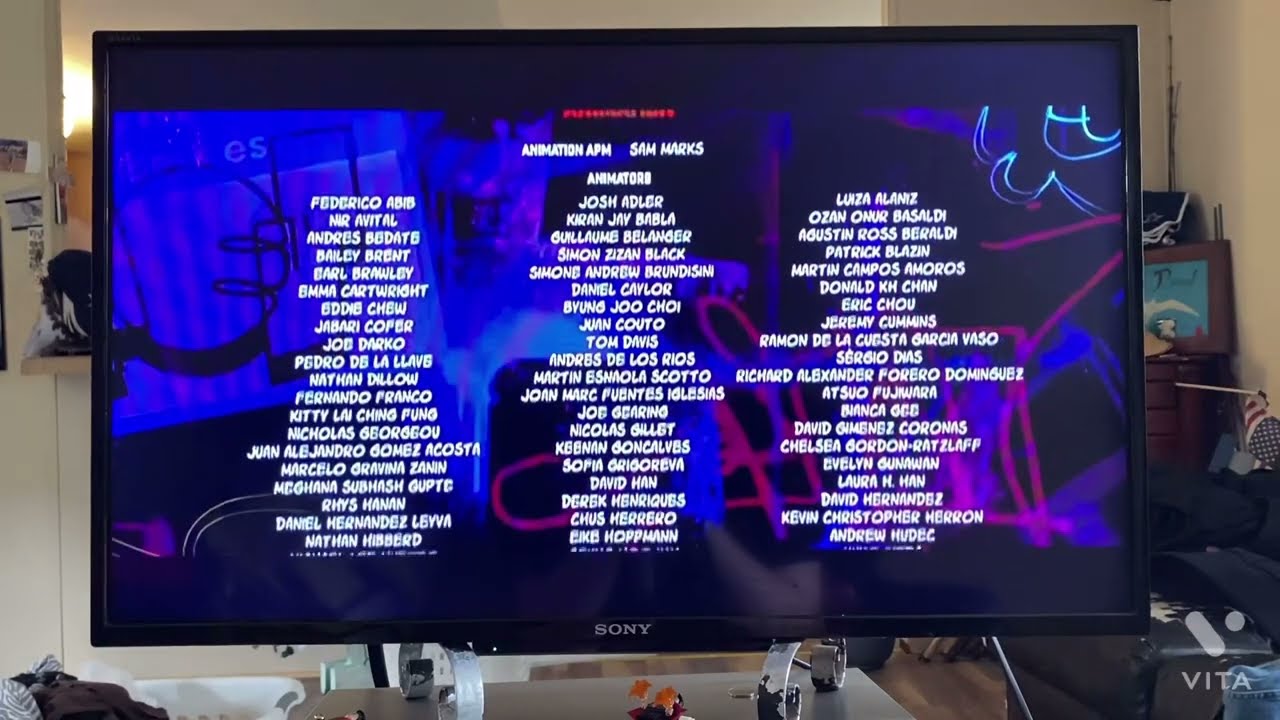 Closing to Spider-Man: Into the Spider-Verse (2018) 2019 DVD