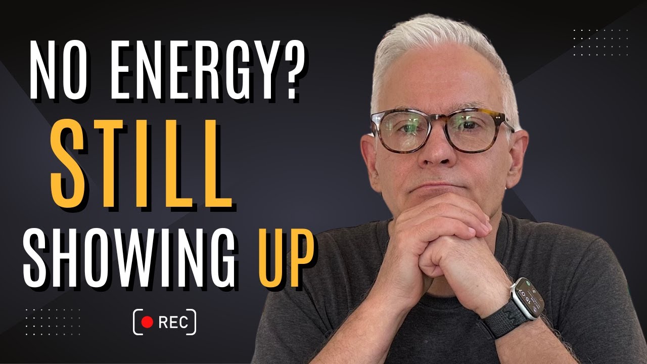 How to Show Up When You Don’t Feel Like It (My Honest Take)