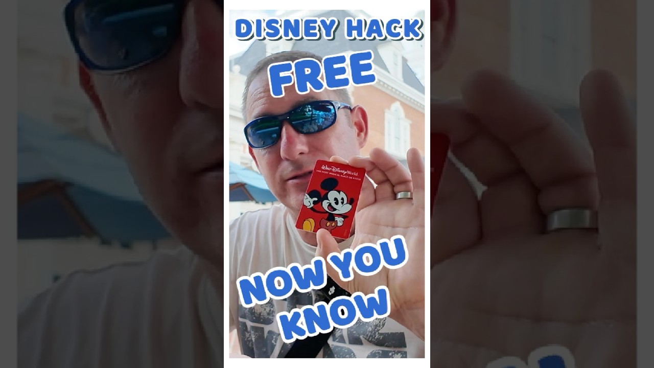 How I Got a Free Disney Souvenir With My Ticket