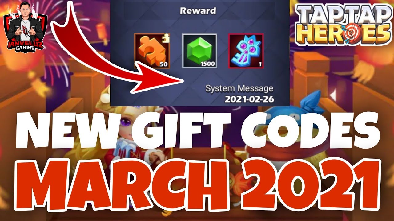 All TAPTAP Heroes New CODES | Gift CODES March 2021