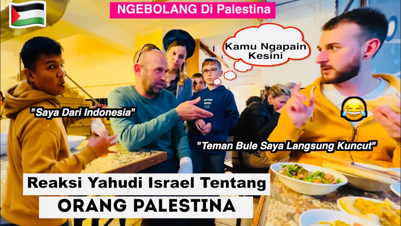 Reaksi Orang Israel Bertemu Kami & Opini Nya Tentang Orang Palestina Ep6