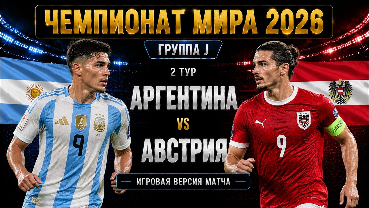 ЧМ-2026 | Аргентина - Австрия | Группа J | FC 26
