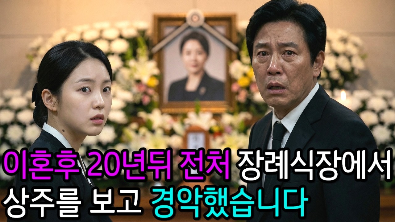 이혼하고 20년 후 전처 장례식장에서 상주를 보고 경악했습니다.ㅣ노후사연ㅣ감동사연ㅣ사연라디오ㅣ오디오북