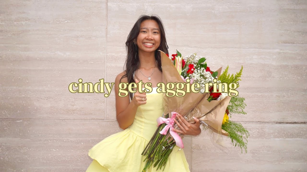 Cindy Gets Aggie Ring