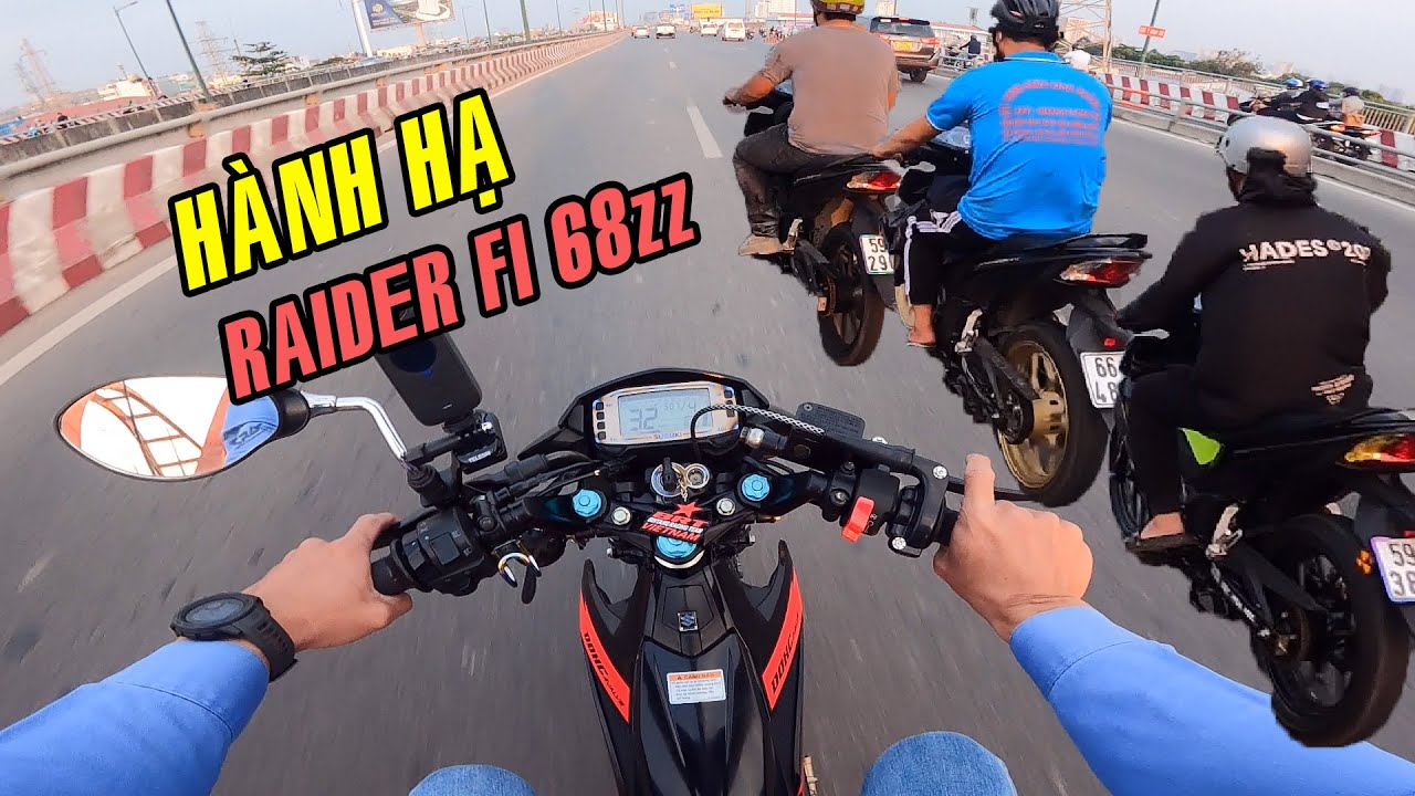 Nâng cấp 68zz và bảo trì tổng thể cho Raider FI sau hơn 100.000km | Test ride bạo lực