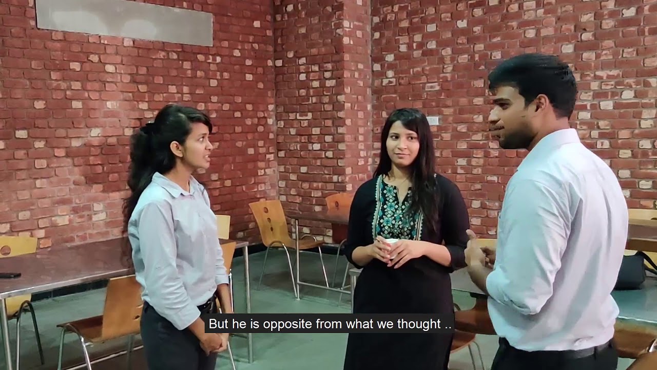 A Role Play on Behaviour in Organisation