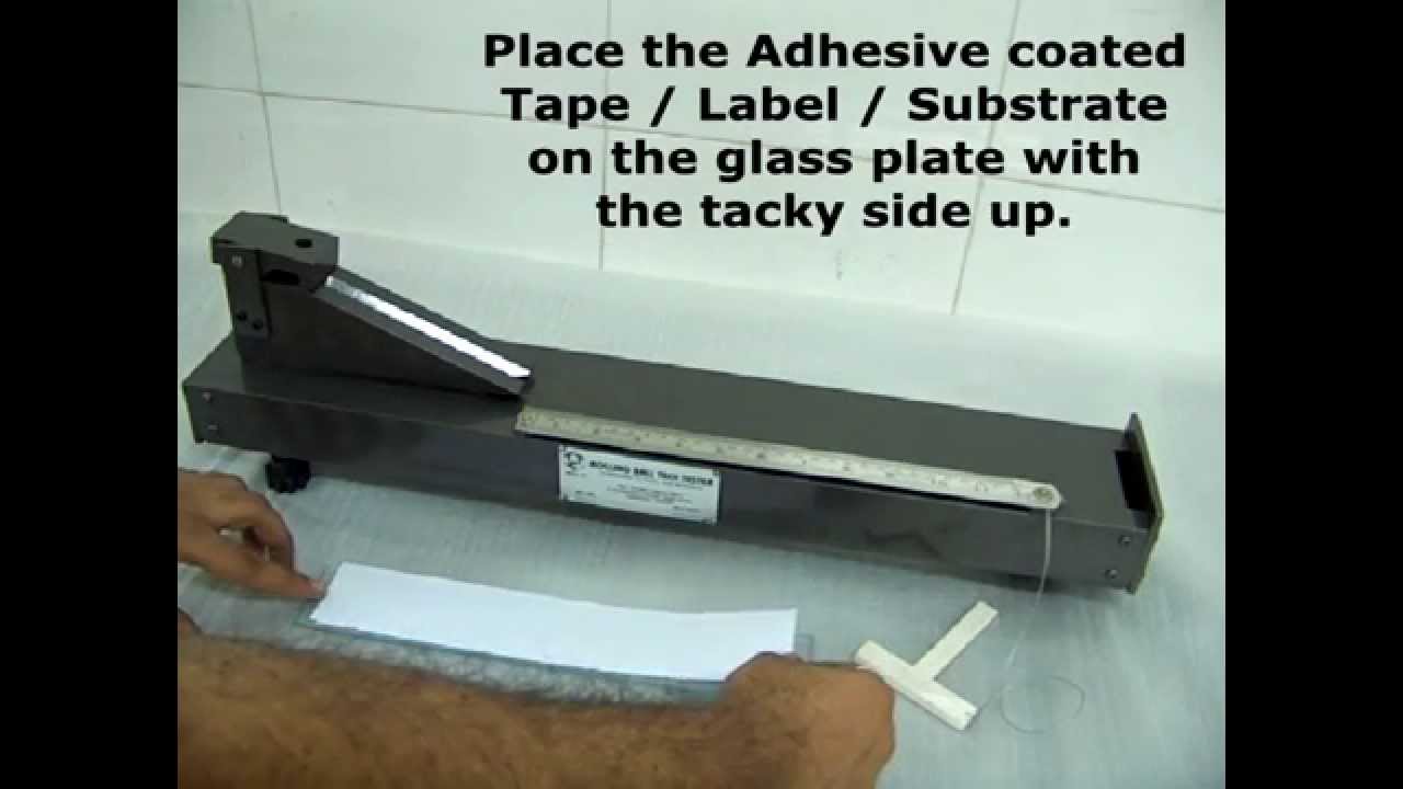Rolling Ball Tack Tester by PackTest.com