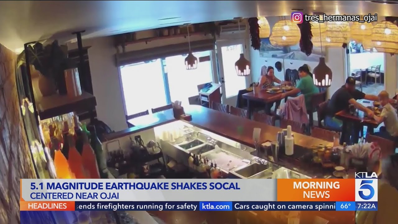 Ventura County cleans up amid aftershocks of magnitude 5.1 quake