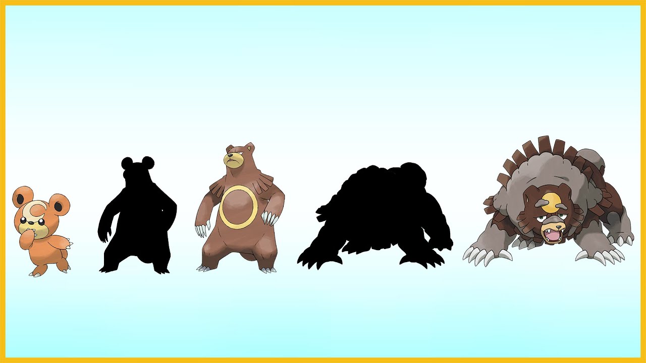 What if Pokemon had more Evolution Stages? Teddiursa | Ursaring | Ursaluna