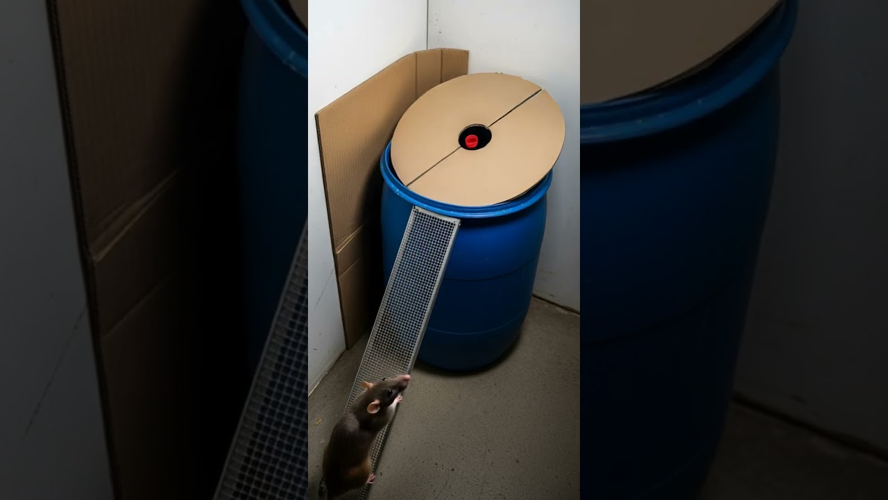 Shocking! Hunger tricks mouse badly, trap is set perfectly 