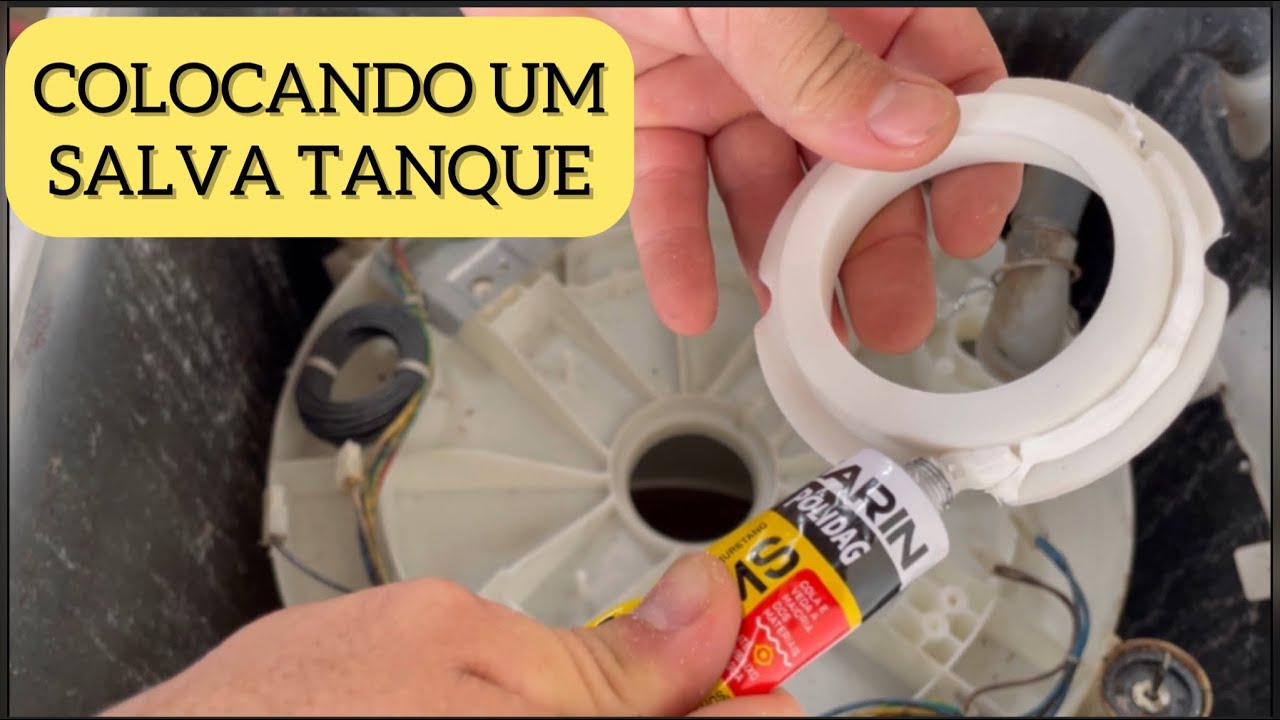 COMO COLOCAR UM SALVA TANQUE NA LAVADORA CONSUL OU BRASTEMP.