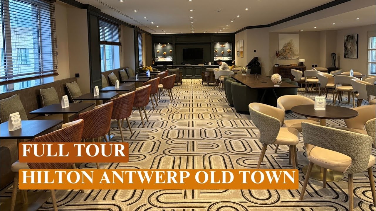 Hilton Antwerp Old Town Full Walkthrough | Luxury Meets History in the Heart of Antwerp!
