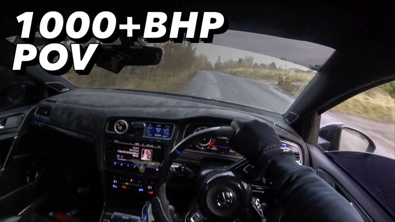 Golf RSR мощностью 1000+ л.с., вид от первого лица! *Кованый обмен DAZA*