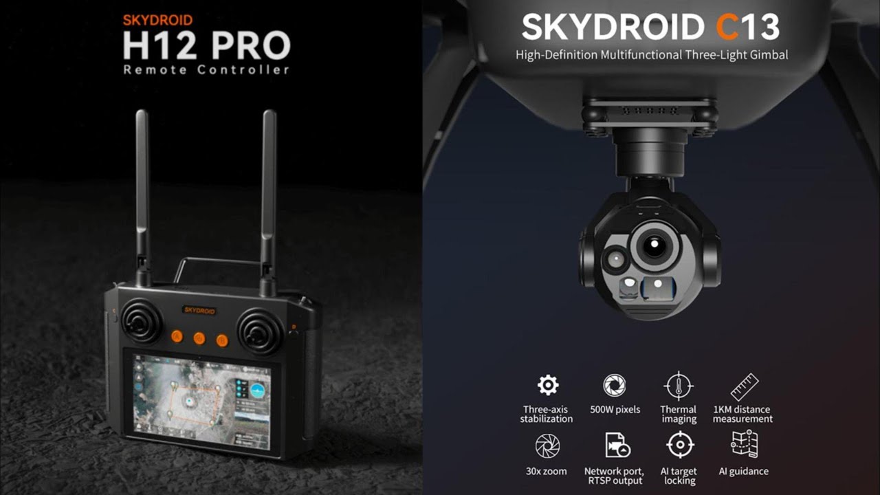 Skydroid H12 pro Connecting to Skydroid C13 User Guide