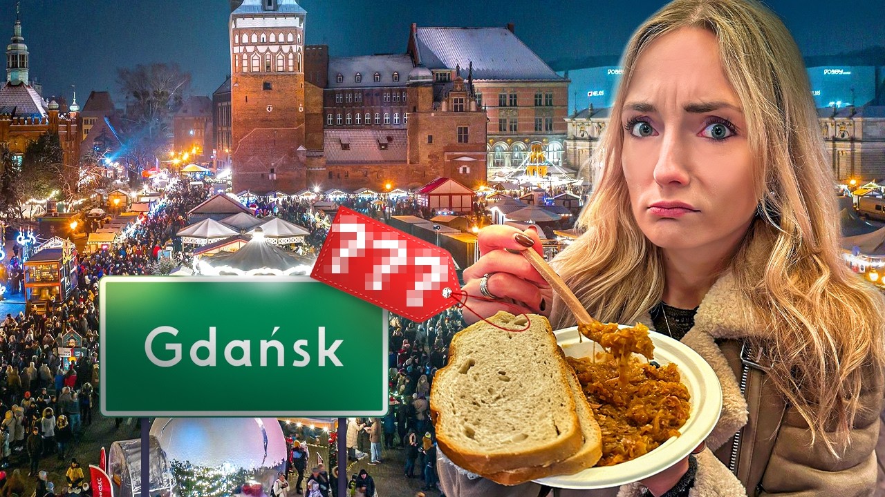 NAJLEPSZY Jarmark w EUROPIE! Sprawdzamy JEDZENIE w Gdańsku! | Check In