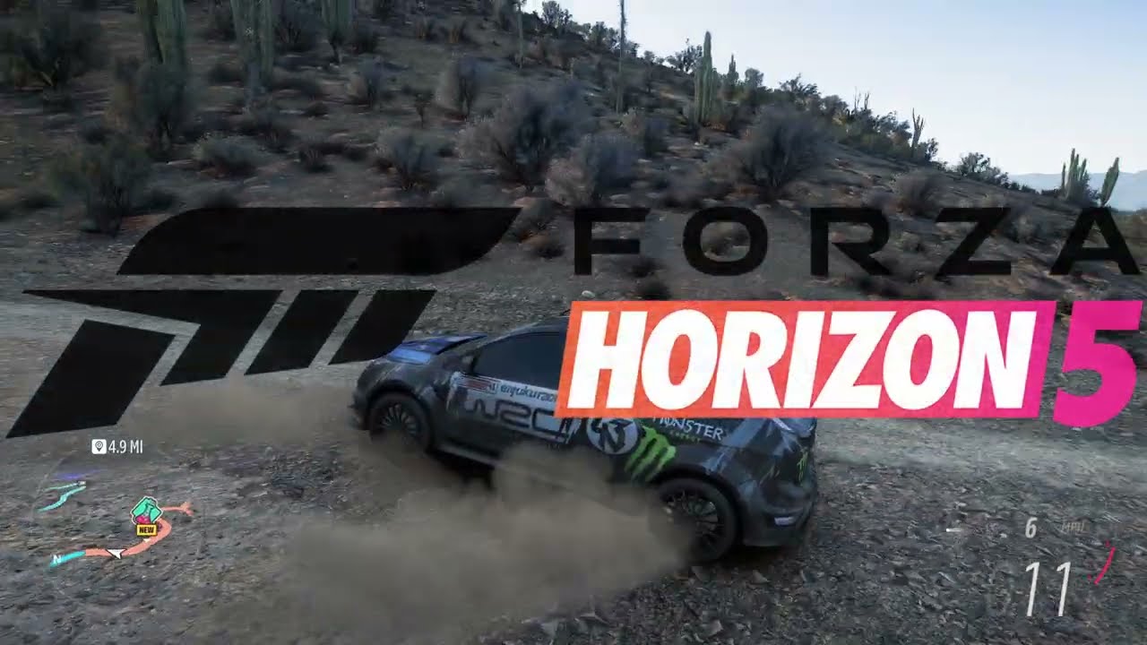 Caldera Scramble Ford Focus Rally Practice And Race Forza Horizon 5 #forzahorizon5