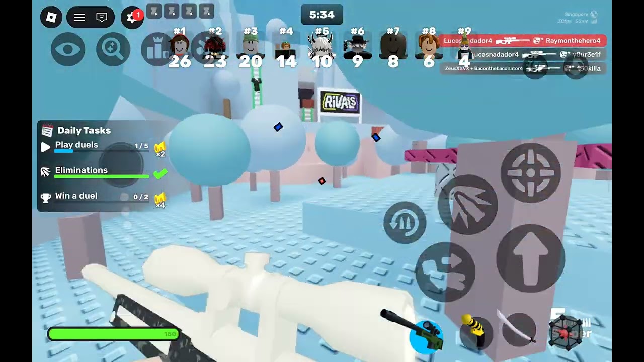 Road for gold sniper part 1