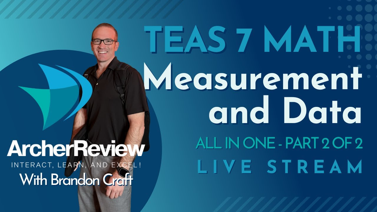 TEAS 7 Math M.2 - Measurement and Data - Part 2 of 2 - February 2025