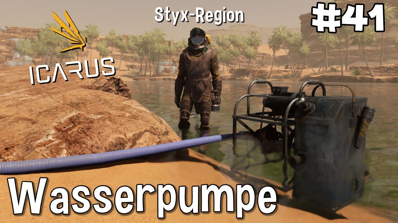 ICARUS - Wasserpumpe an die Werkbank anschließen | Lets Play Gameplay Deutsch