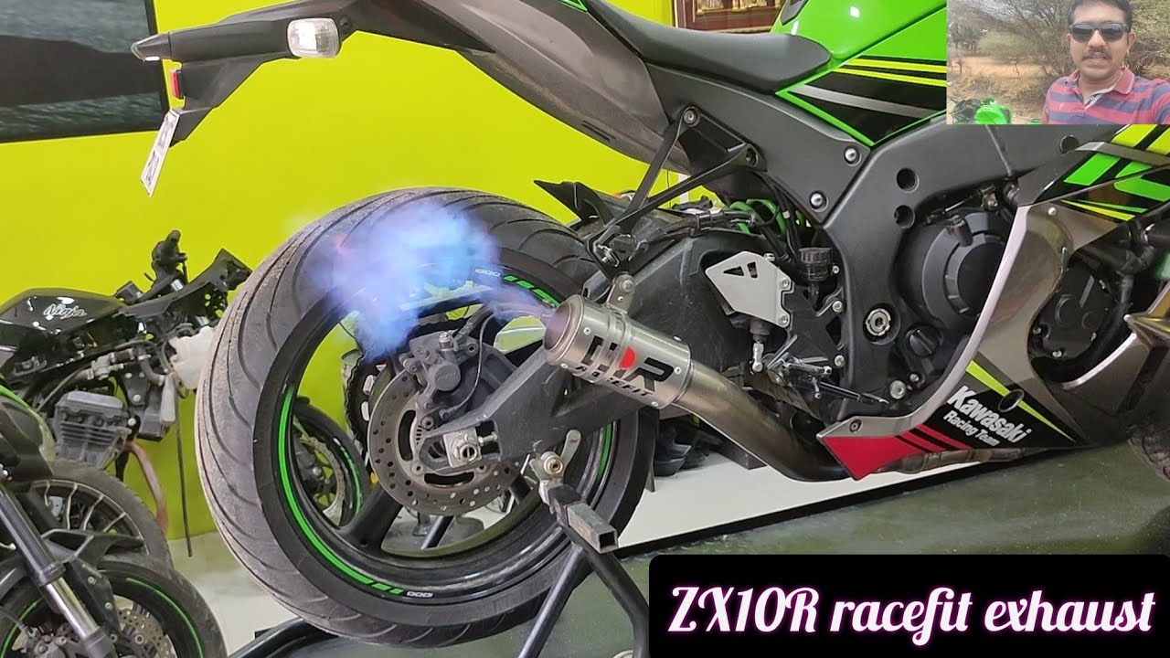 Ninja ZX10R racefit exhaust installation| why I reverted back to stock exhaust |