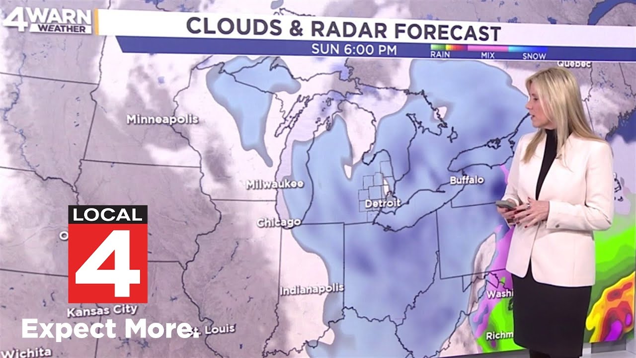 Metro Detroit weather forecast, Feb. 20, 2026  -- 5 p.m. Update