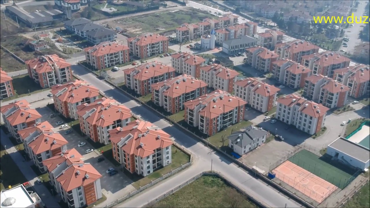 Düzce Aşiyan Konakları, Memursen Konutları  ve çevresi (Dronla)