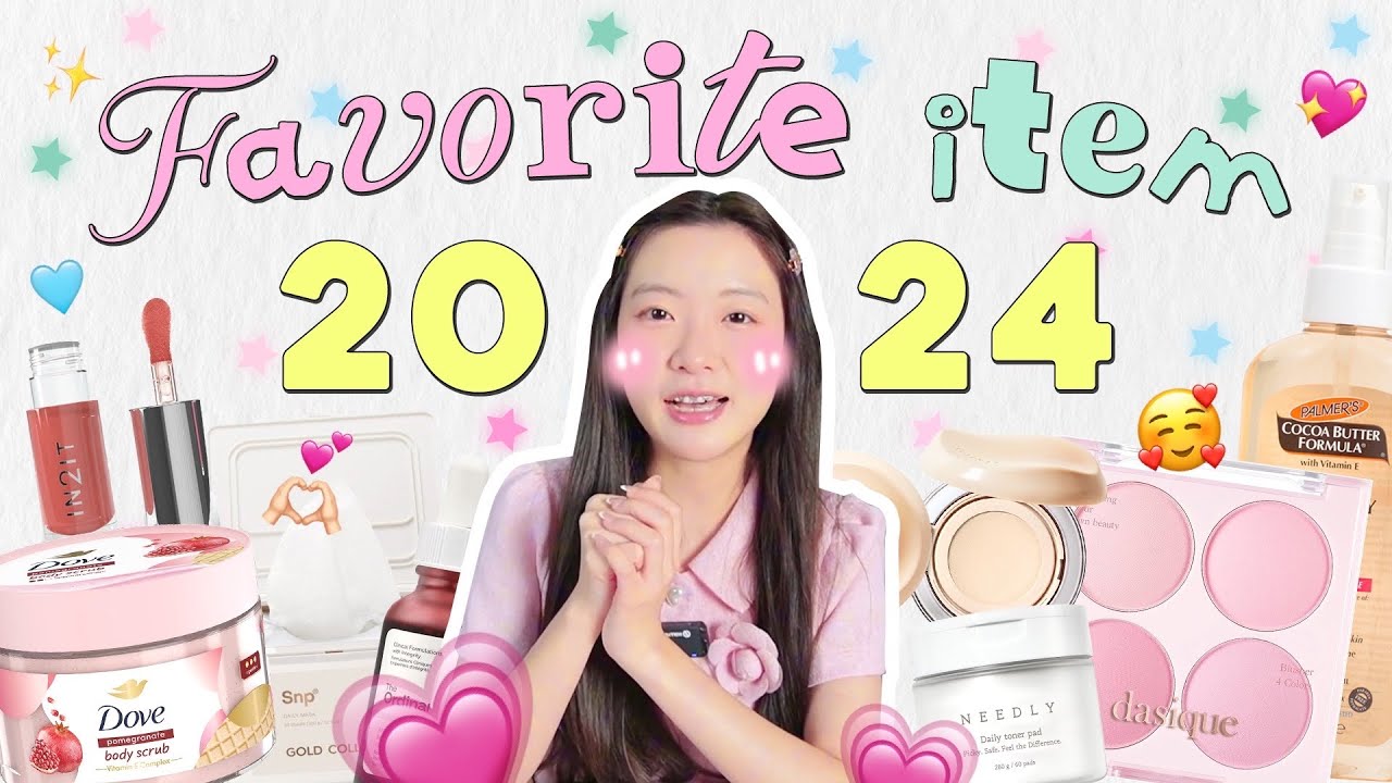 Fav item 2024✨🎉 | 9 สกินแคร์ เครื่องสำอางค์ ใช้แล้วชอบ อินสุดในปีนี้💕☀️