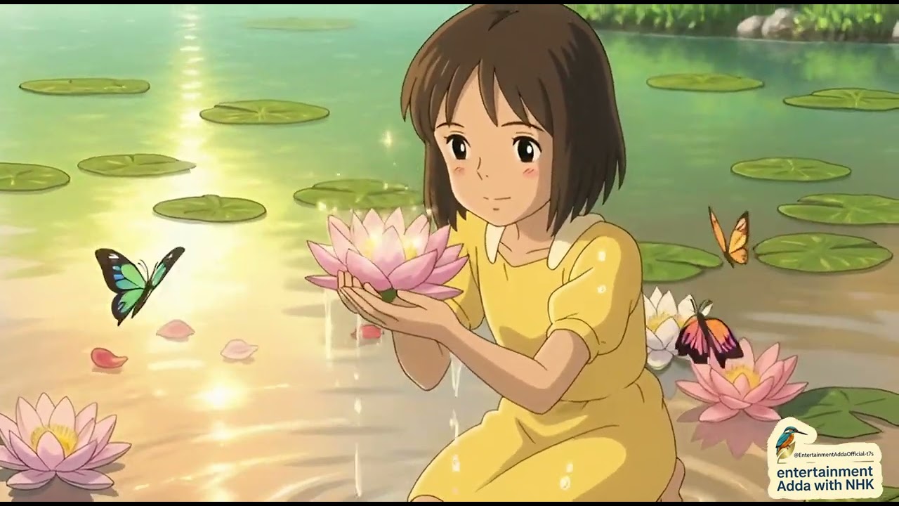 A Calm Morning in Nature 🌸 | Studio Ghibli Style Animated Short Film