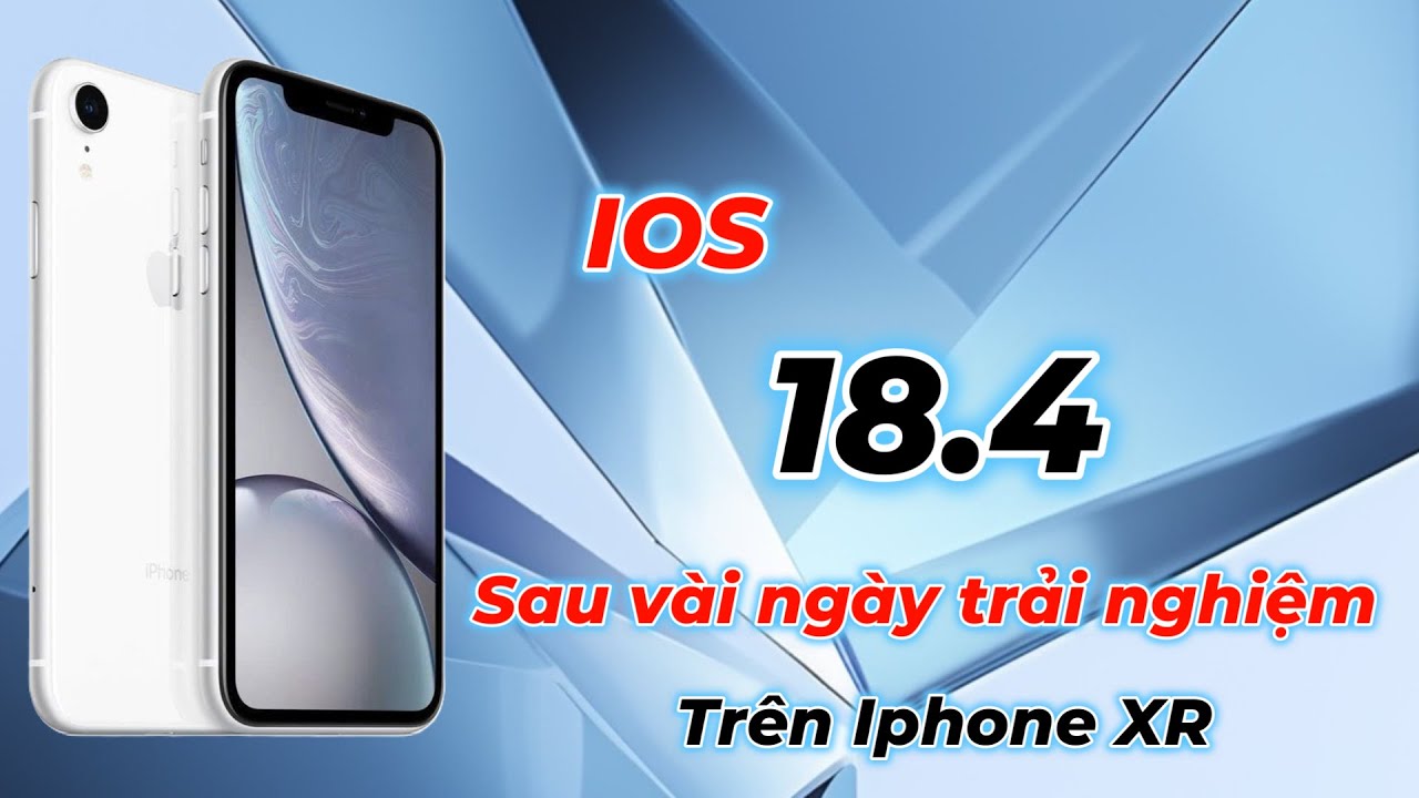 IOS 18.4 sau vài ngày trải nghiệm, Test Game trên Iphone XR