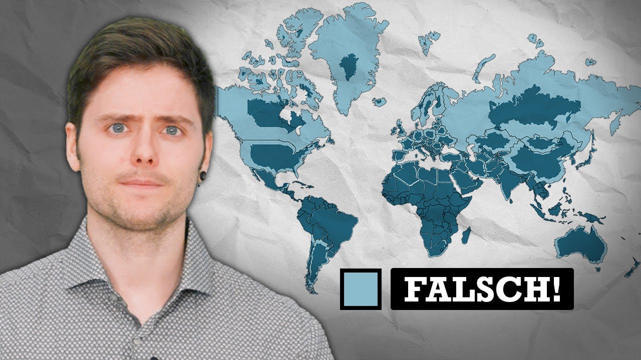 Warum ALLE Weltkarten falsch sind!
