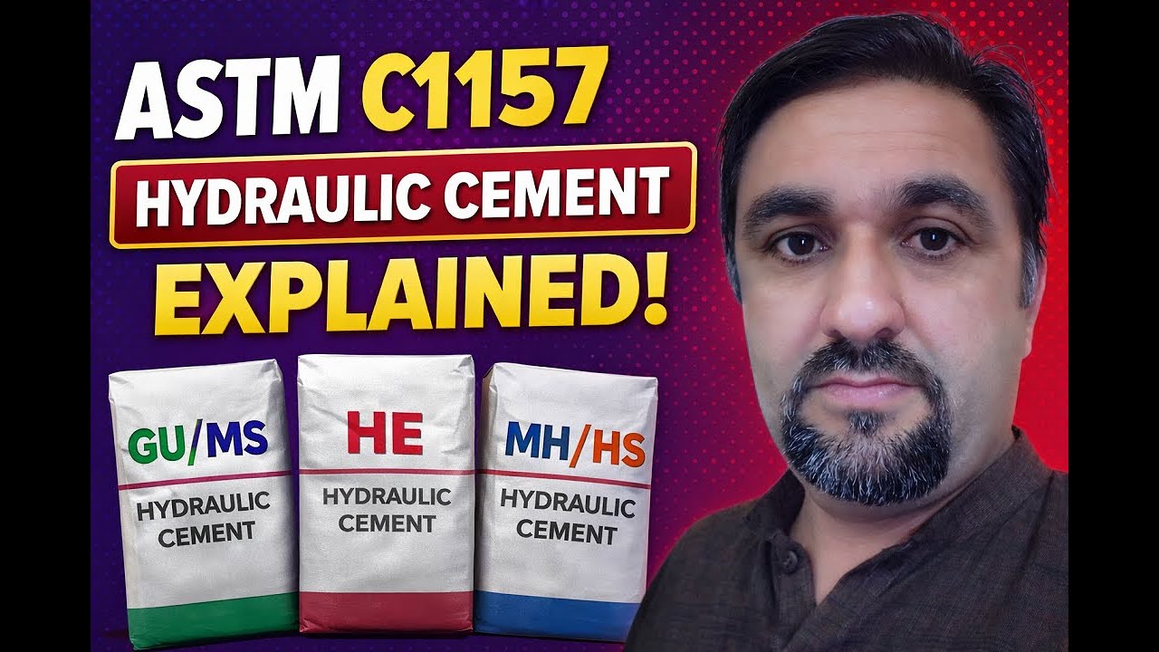 13 Lecture: ASTM C1157 Explained  Performance Based Hydraulic Cement Types, Tests & Applications