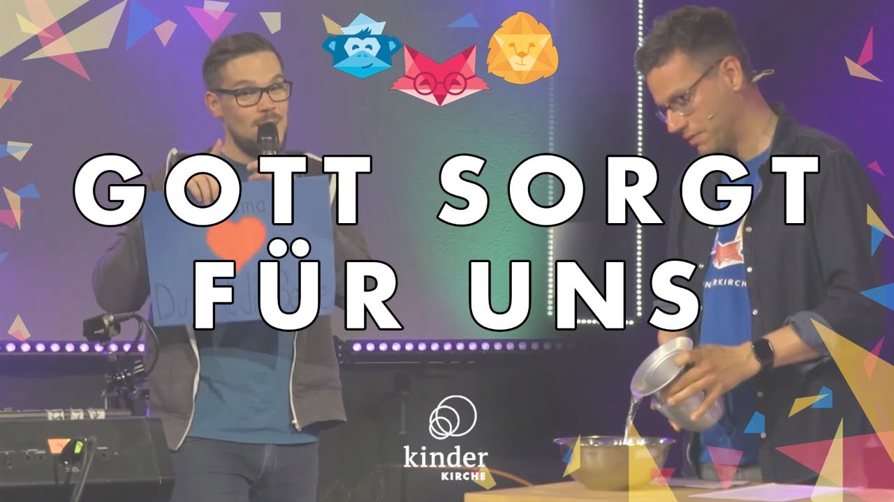 Kindergottesdienst &middot; Gott sorgt f&uuml;r uns &middot; Elim Online Kinderkirche