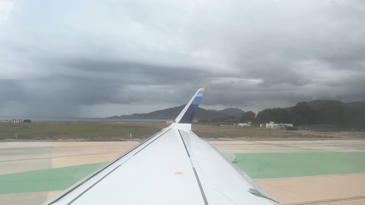 Discover Airlines Takeoff at Ibiza Airport