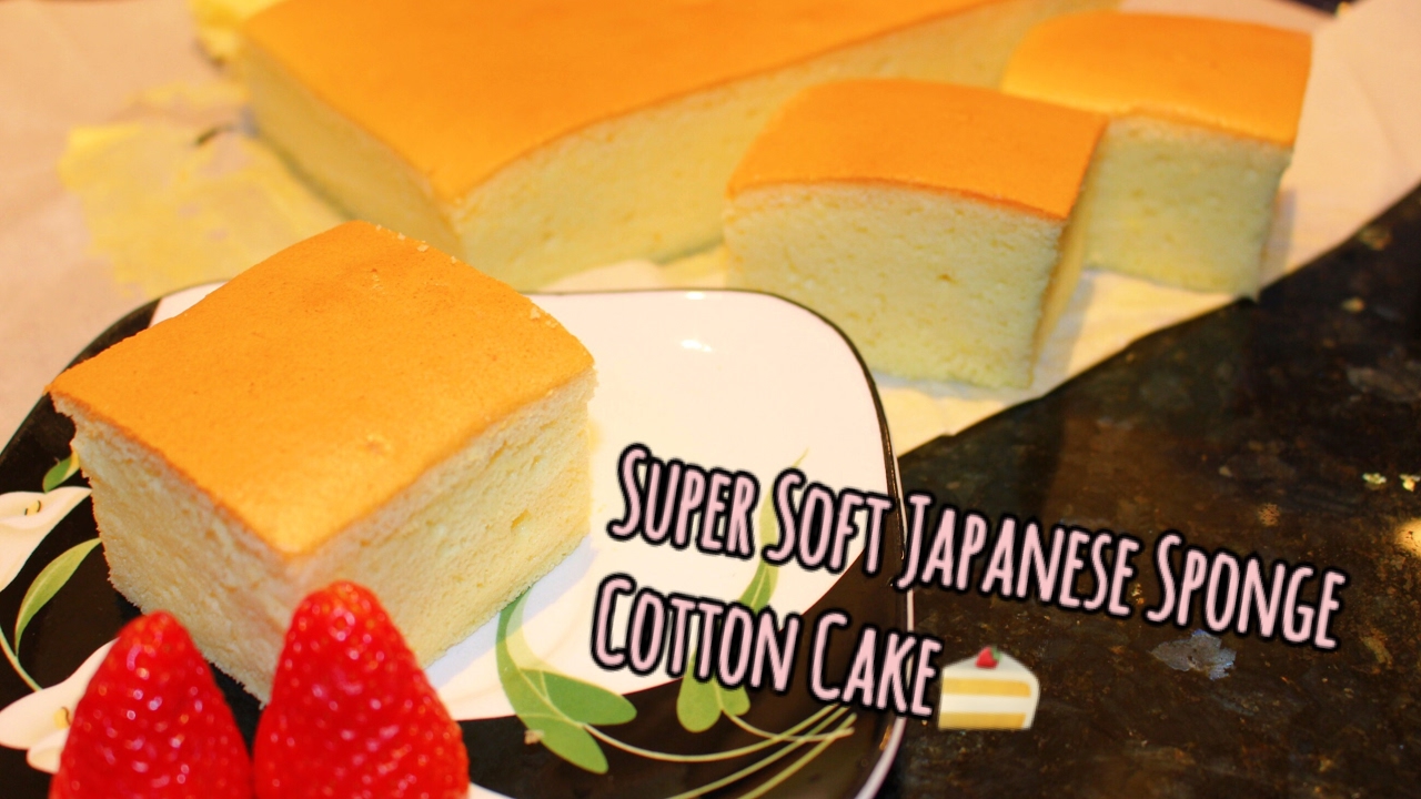 How to Make Super Soft Irresistible Japanese Sponge Cake | 日本棉花蛋糕（燙麵法)