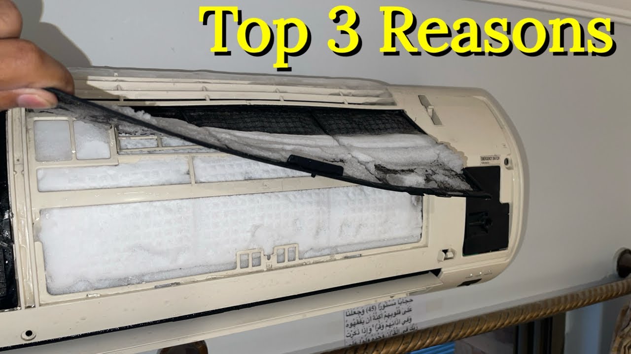 Top 3 Reasons of Coming Ice On Split AC Evaporator
