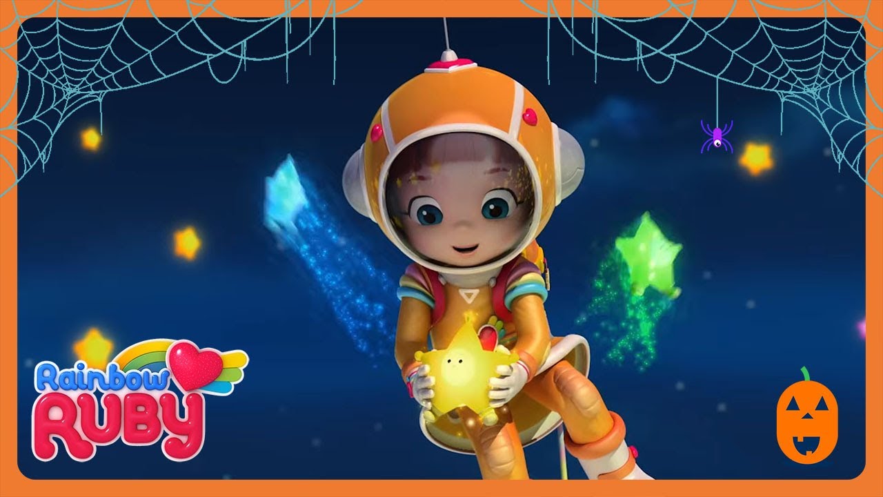 Rainbow Ruby ¡En el espacio! 🎃 Dibujos animados para niños 🎃 WildBrain Encantada