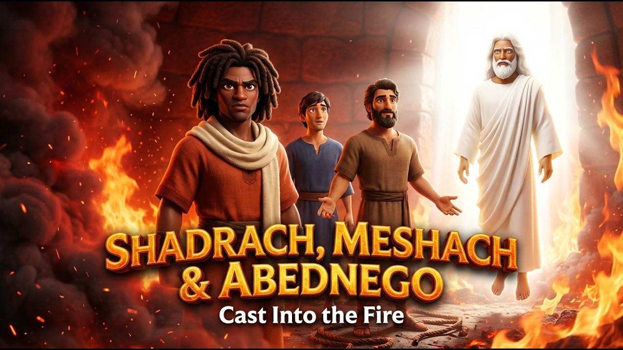 The Story Of Shadrach, Meshach & Abednego: Cast Into the Fiery Furnace | Bible Story Animation