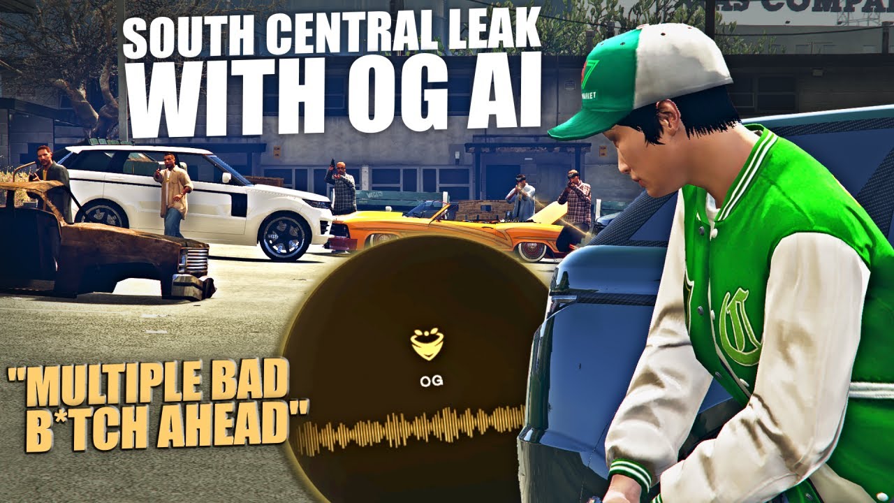 South Central Leak Mission With OG AI Instead Of Franklin | GTA Online The Contract
