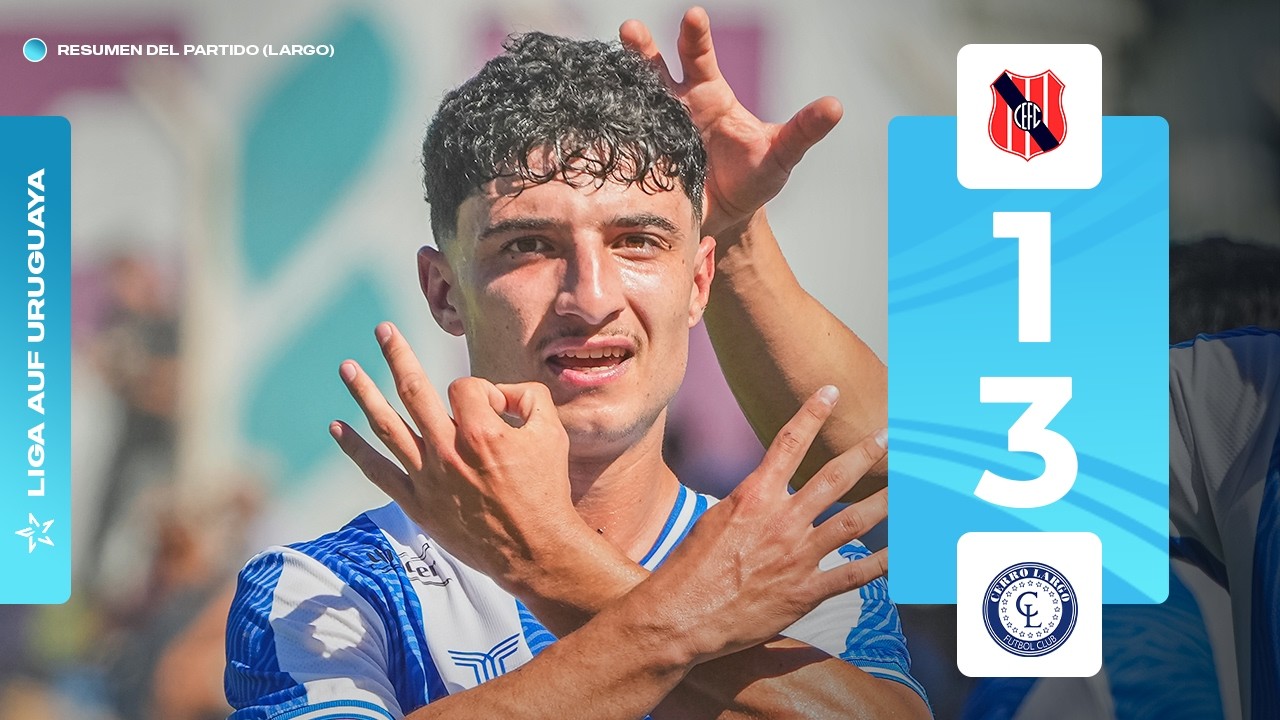 Central Español 1-3 Cerro Largo | HL Largo | Fecha 6 | Torneo Apertura 2026 | #AUFTV