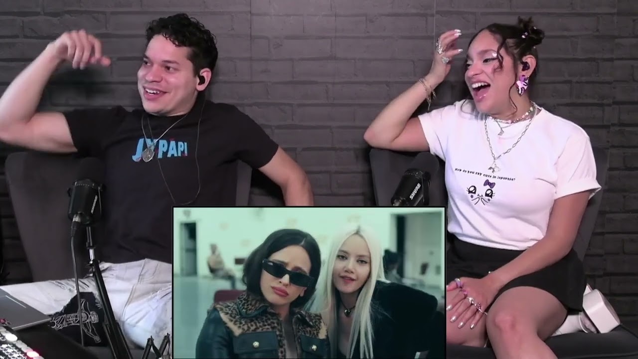 Latinos react to LISA - NEW WOMAN feat. Rosalía (Official Music Video)