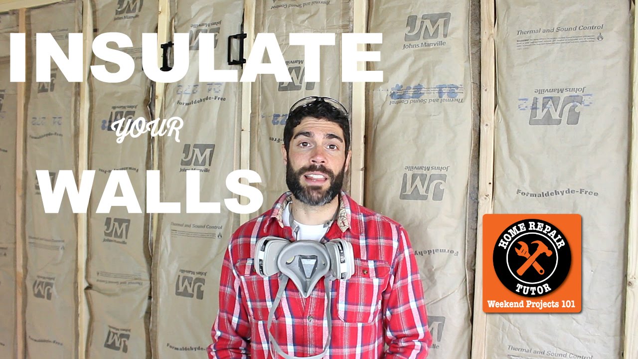 How to Insulate Walls and Ceilings -- by Home Repair Tutor