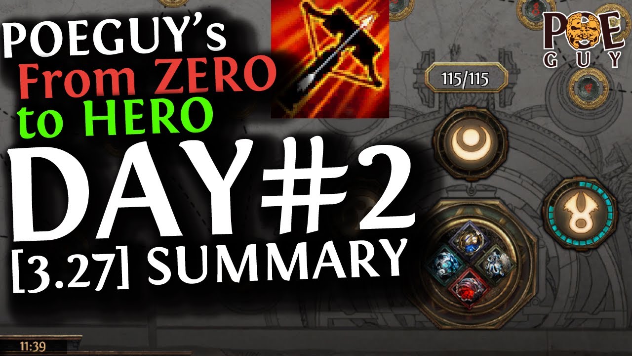 [POE 3.27] POEGUYS STARTER: ОБЗОР ВТОРОГО ДНЯ // Родословная Фаррул, прививки, время, драгоценнос...