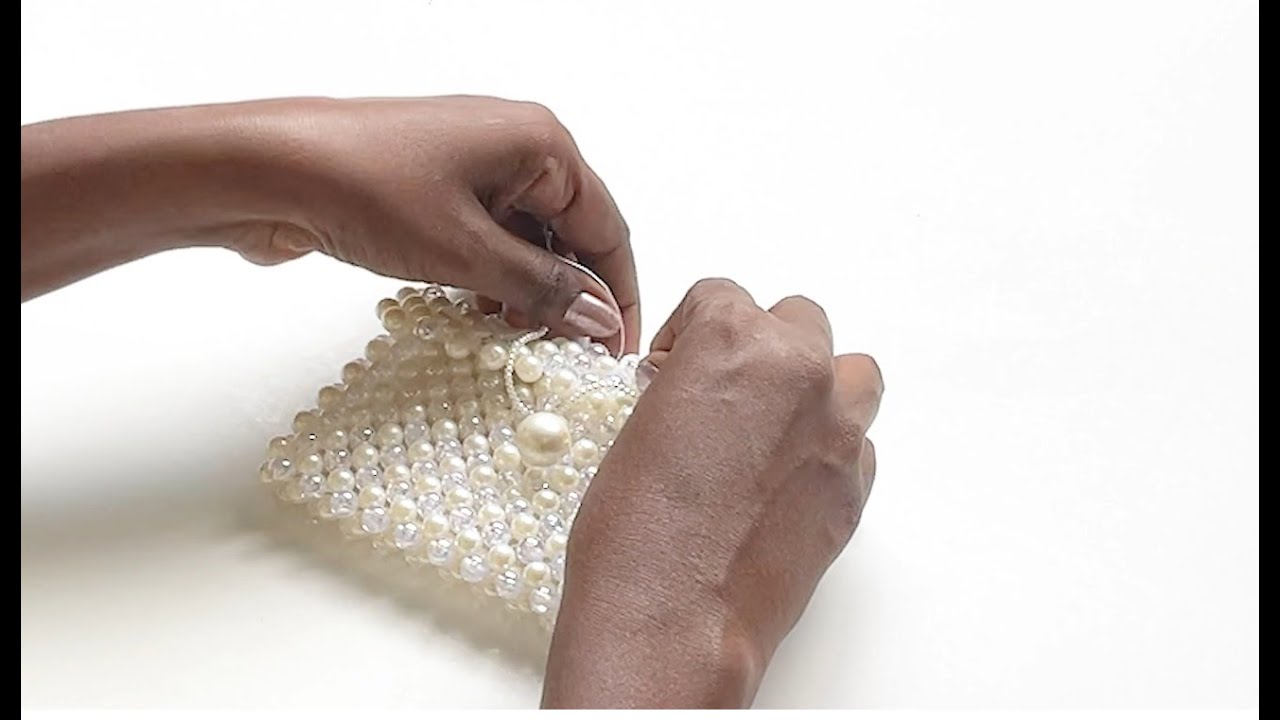 Make your own pearl Clutch Clutch