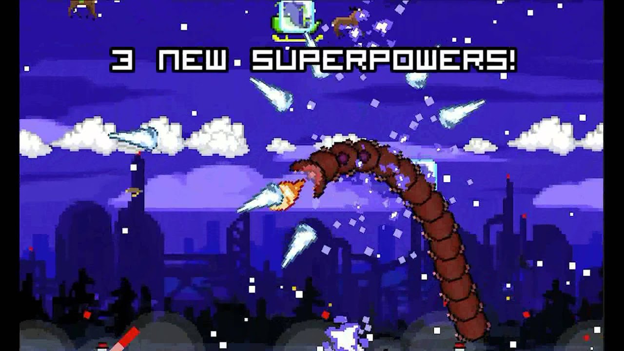 Super Mega Worm Vs Santa 2! iOS / Android / Amazon