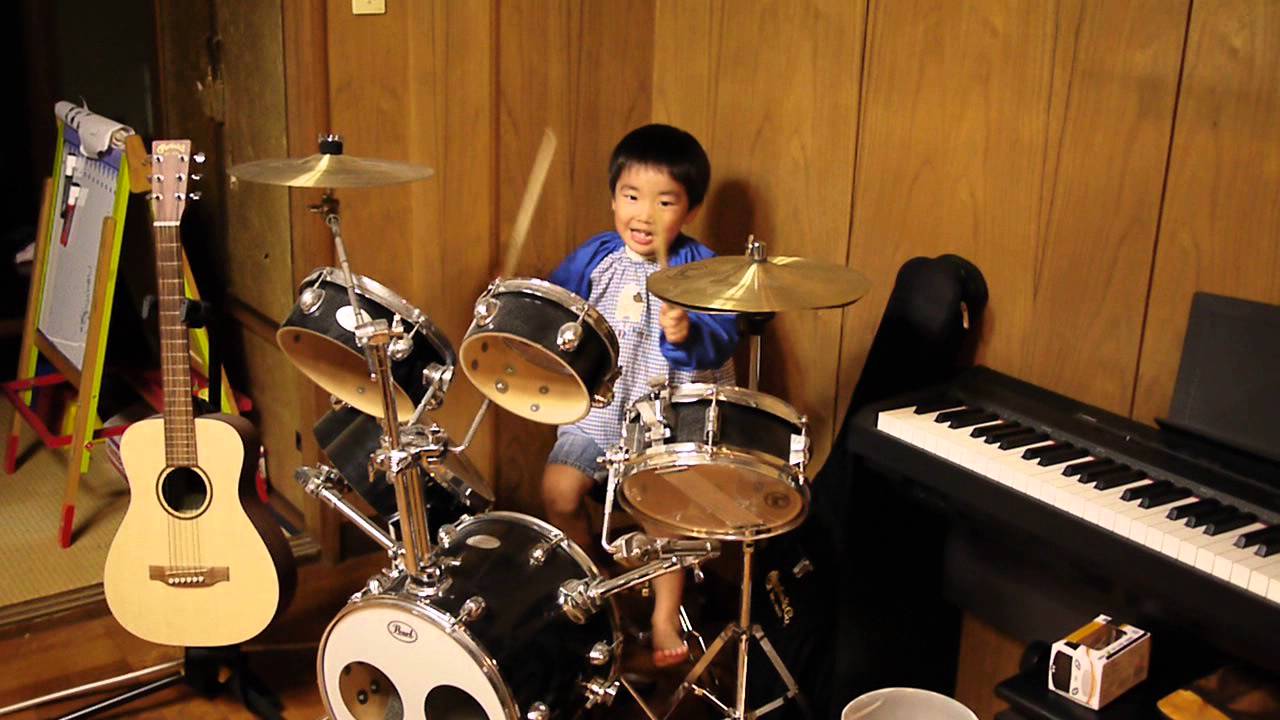 Child Angry Drum